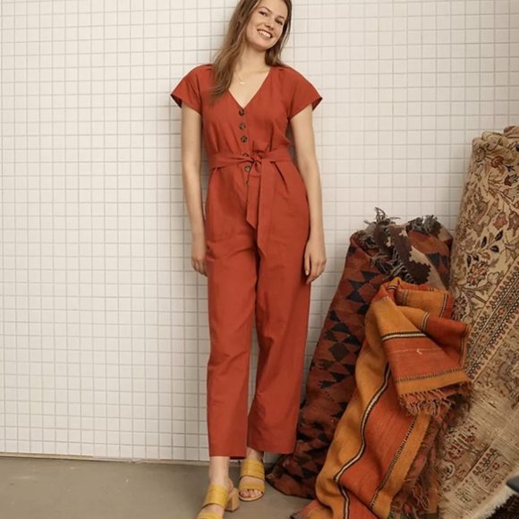 Madewell Pants - Madewell Jumpsuit Rust 00